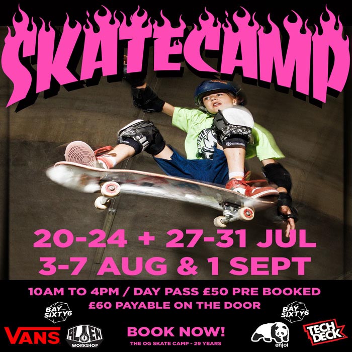 Learn to Skateboard this Summer Skate Camp 2026 at BAYSIXTY6 mpu