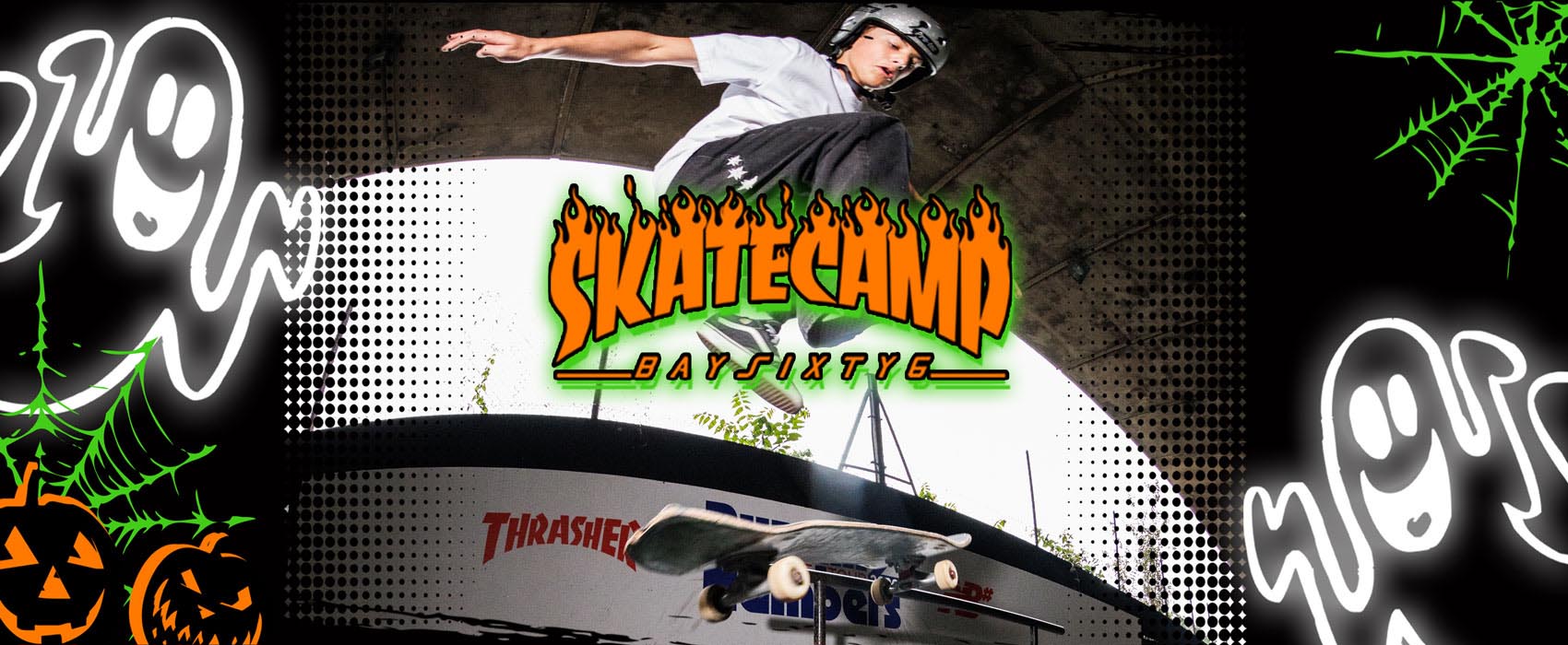 Drop into Autumn Skate Camp 2026 at BAYSIXTY6 Skate Park slider
